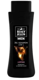bialy-jelen-men-zel-i-szampon-2w1-lopian-300-ml