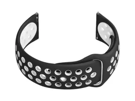 pasek-gumowy-do-smartwatch-u11-czarny-bialy-20mm