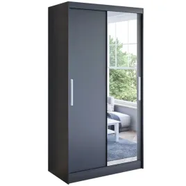 szafa-przesuwna-kalo-vi-100-czarny-mat-garderoba