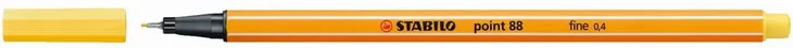 cienkopis-point-88-zolty-stabilo-stan-nowy
