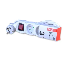 emos-p1313-przedluzacz-z-uziemieniem-wylacznikiem-3-gniazda-3m