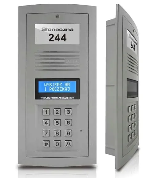 modul-panel-elfon-optima-op-255-domofon-popiel-stan-nowy