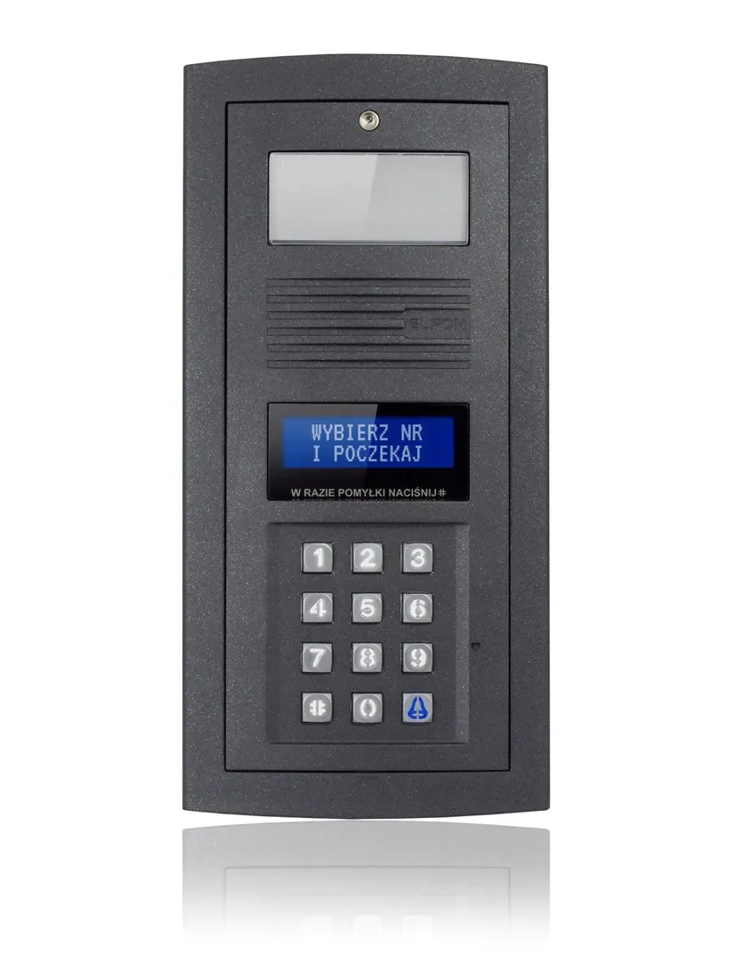 modul-panel-elfon-optima-op-255-domofon-grafit-stan-nowy