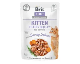 brit-care-cat-pouch-kitten-jelly-savory-salmon-12x85g