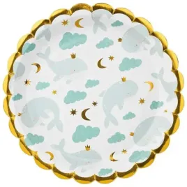 talerzyki-papierowe-wieloryby-z-korona-chmurki-partydeco-18-cm-6-sz