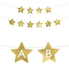 baner-baby-shower-gwiazdki-zloty-partydeco-290-cm