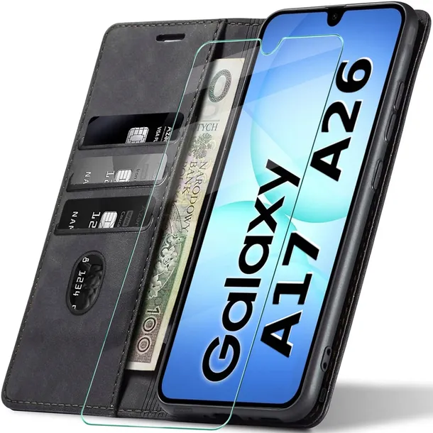 ETUI SKÓRZANE MAGNETYCZNE SHEEP SKIN DO SAMSUNG A17 5G / A26 5G + SZKŁO