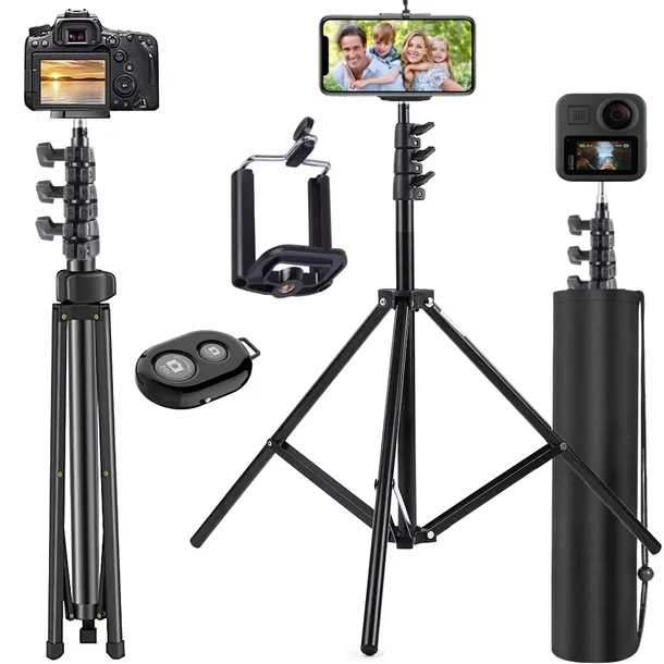STATYW NA TELEFON APARAT TRIPOD + PILOT 210cm Koanni
