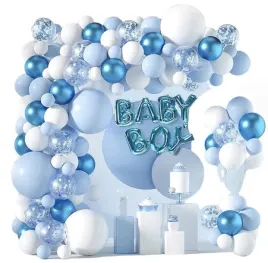 girlanda-balonowa-blekitna-130szt-na-przyjecie-urodziny-chrzest-wesele