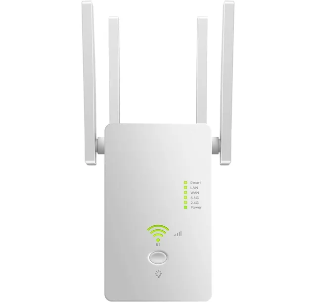 REPEATER WIFI WZMACNIACZ SYGNAŁU Dual Band 2,4Ghz/5Ghz 1200Mb/s Koanni