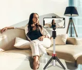 kijek-do-selfie-tripod-statyw-pilot-bluetooth-stan-nowy-rodzaj-selfie-stick