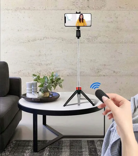 kijek-do-selfie-tripod-statyw-pilot-bluetooth-stan-nowy-stan-opakowania-oryginalne