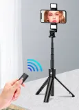 kijek-do-selfie-tripod-statyw-pilot-bluetooth-led-stan-nowy-kod-producenta-hol30