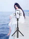 kijek-do-selfie-tripod-statyw-pilot-bluetooth-led-stan-nowy-marka-koanni