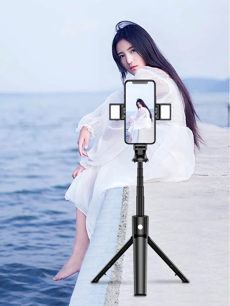 kijek-do-selfie-tripod-statyw-pilot-bluetooth-led