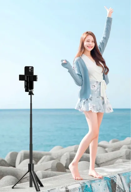 kijek-do-selfie-tripod-statyw-pilot-bluetooth-led-kolor-czarny-kod-producenta-hol30