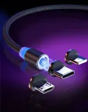 kabel-150cm-magnetyczny-do-iphone-micro-usb-typ-c-koanni-stan-nowy