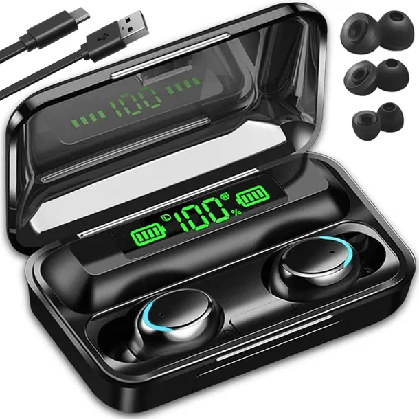 SŁUCHAWKI BEZPRZEWODOWE POWERBANK BLUETOOTH 5.0