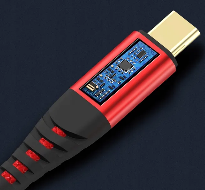 wzmacniany-kabel-typ-c-quick-charge-dlugi-2m-koanni-kolor-czerwony