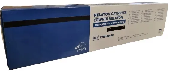 CEWNIK UROLOGICZNY NELATON CH10 ZARYS PRZEZROCZYST