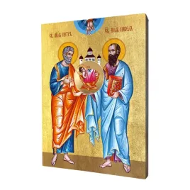 ikona-zlocona-swieci-piotr-i-pawel-format-30x40-cm