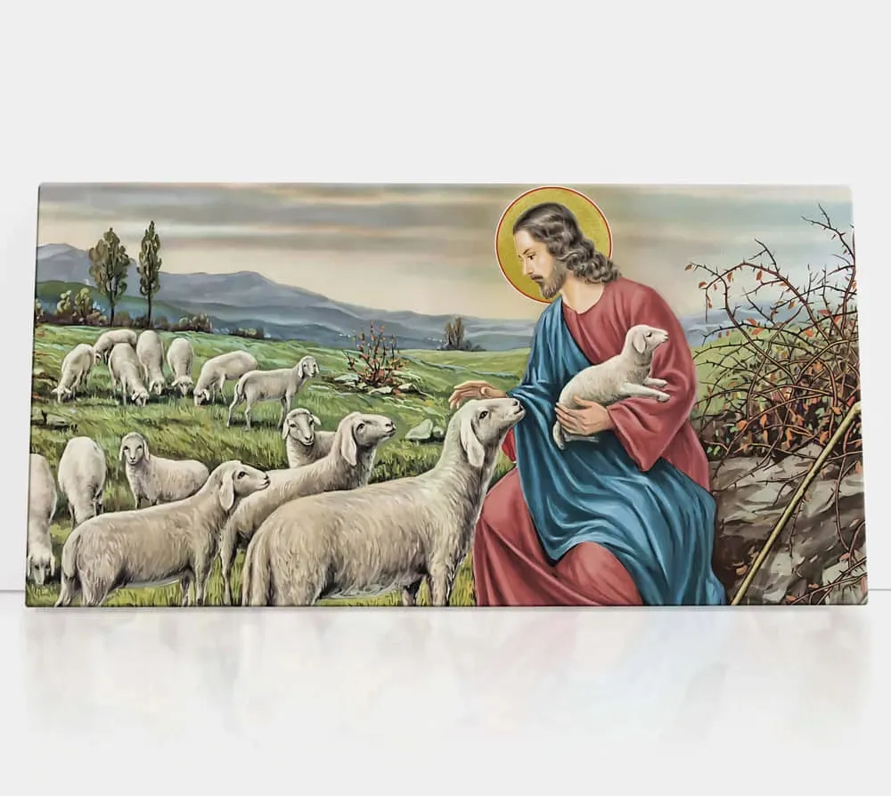 dobry-pasterz-obraz-religijny-na-plotnie-format-50x105-cm
