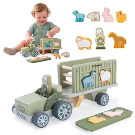 drewniany-traktor-z-przyczepa-i-zwierzatkami-sorter-ksztaltow-farma-m