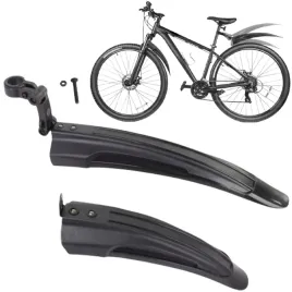 uniwersalne-blotniki-rowerowe-komplet-przod-tyl-rower-czarne-zestaw