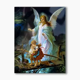 nowoczesny-obraz-plexi-aniol-stroz-z-dziecmi-na-mostku-format-35x50-cm