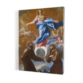 obraz-mb-niepokalana-ze-swietymi-antonim-i-franciszkiem-format-50x70-cm
