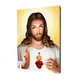 obraz-na-desce-lipowej-serce-jezusa-format-15x20-cm