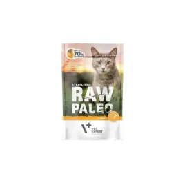 vetexpert-raw-paleo-cat-sterilised-turkey-100g