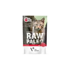vetexpert-raw-paleo-cat-sterilised-beef-100g