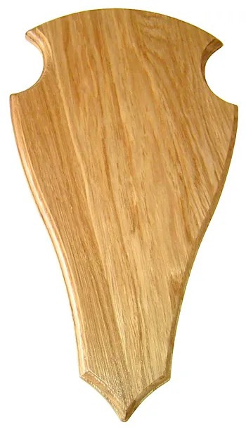 Podkładka pod poroże jelenia, deska dębowa 40 x 22cm