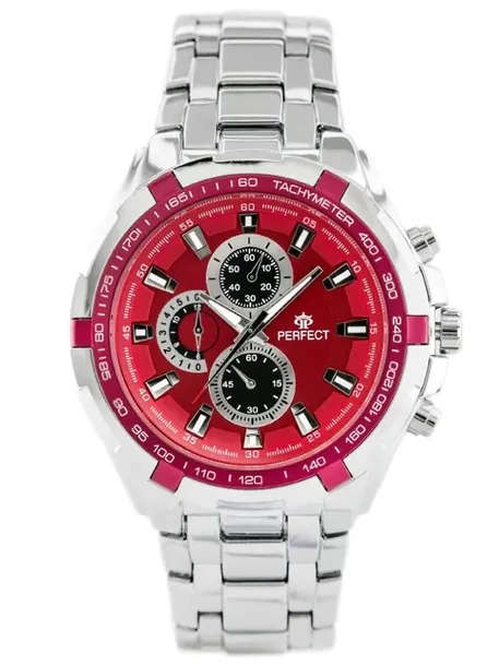 zegarek-meski-perfect-milton-silver-red