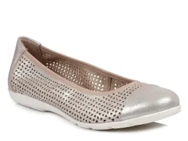baleriny-caprice-22151-baletki-damskie-skorzane-zlote-oddychajace