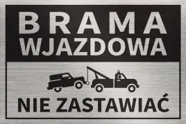 tabliczka-brama-wjazdowa-nie-zastawiac-30x20-cm