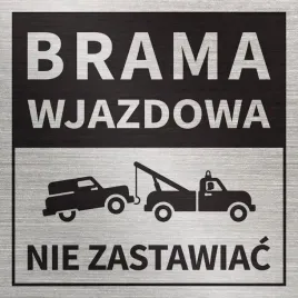 tabliczka-brama-wjazdowa-nie-zastawiac-20x20-cm