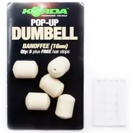 przyneta-karpiowa-sztuczna-banoffee-16-mm-pop-up-dumbell-korda