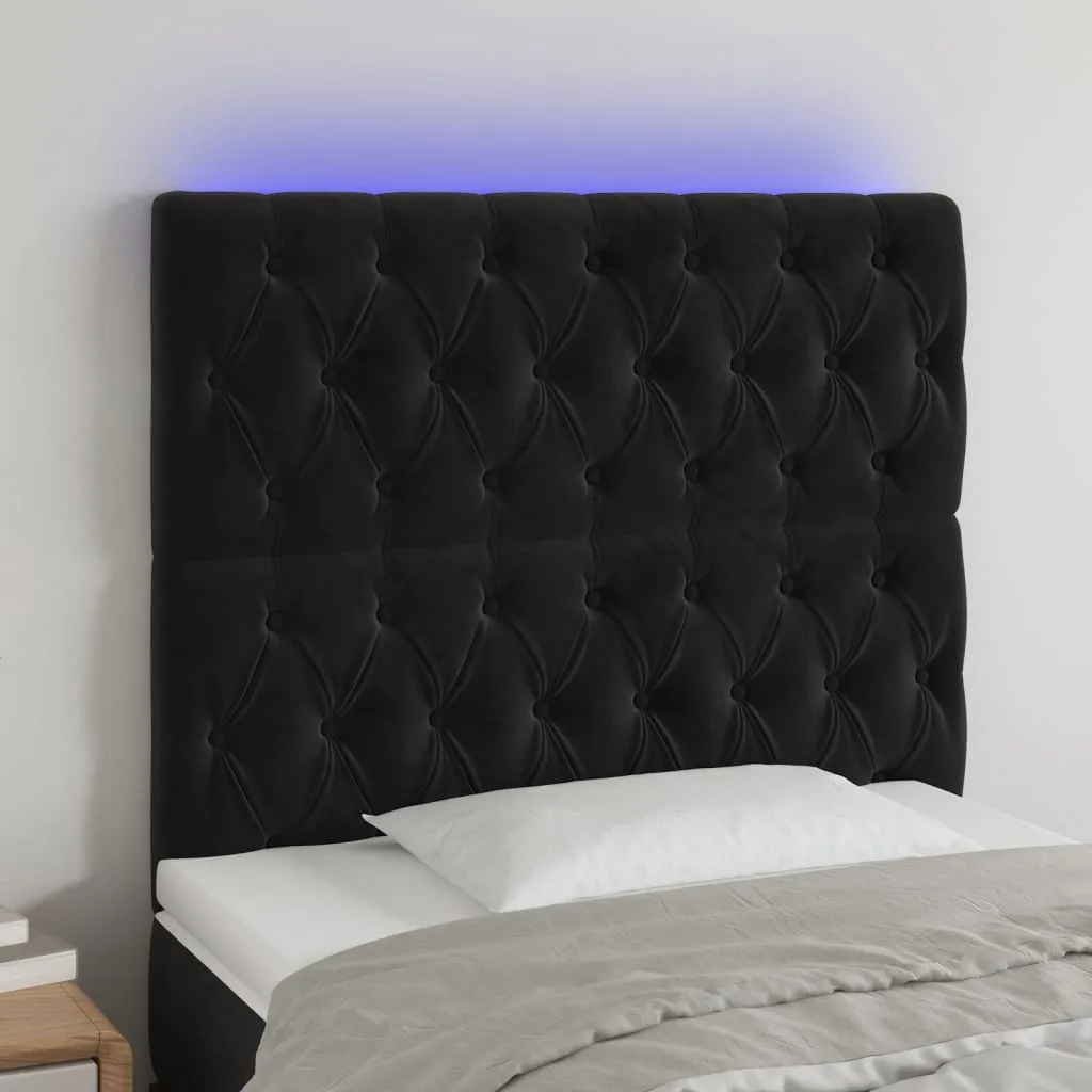 zaglowek-led-100x7x118-128-cm-czarny-aksamit