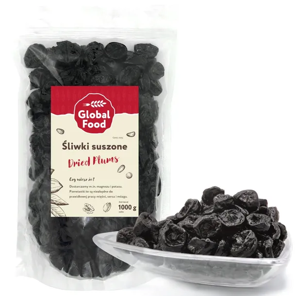 ŚLIWKI SUSZONE BEZ PESTEK 1kg (1000g)