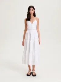 biala-bawelniana-sukienka-reserved-xl