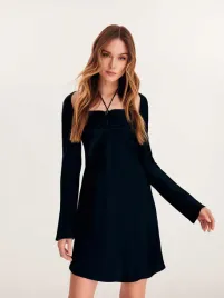 czarna-satynowa-sukienka-z-wiazaniem-reserved-m