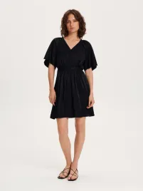 czarna-satynowa-sukienka-mini-z-wiskoza-reserved-xs