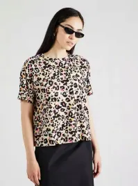 kolorowa-bluzka-z-wiskozy-z-dodatkiem-lnu-w-panterke-pieces-xs