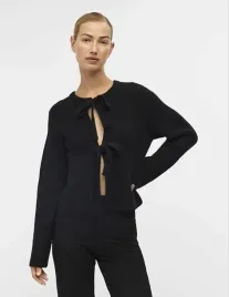 czarny-wiazany-kardigan-object-s