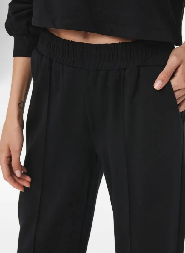 czarne-spodnie-materialowe-only-m-stan-nowy