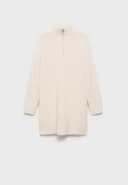 bezowa-sukienka-z-prazkowanej-dzianiny-z-zamkiem-mango-xs