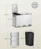 kosz-na-smieci-3x15l-45l-segregacja-cichy-domyk-srebrny-stan-nowy