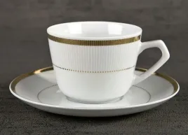 kpl-6-filizanek-200ml-ze-spodkiem-marcello-gold